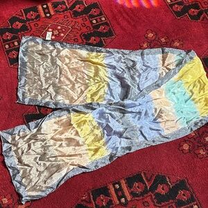 Colorful Silk Vera Neck Head Scarf